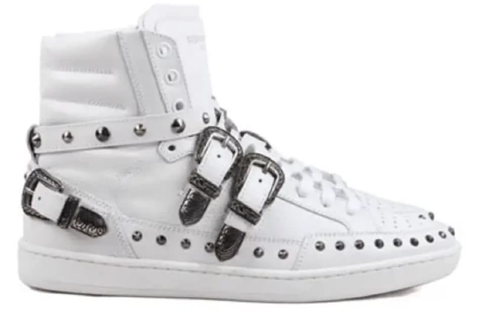 Giày Saint Laurent High Top 'White' 346798-AQ500-9089 Giày Saint Laurent High Top 'White' 346798-AQ500-9089