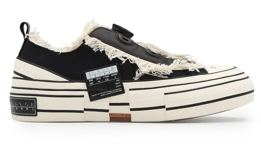 Giày XVESSEL G.O.P. Yohji Yamamoto O.G. Black HN-E15-056-1 Giày XVESSEL G.O.P. Yohji Yamamoto O.G. Black HN-E15-056-1