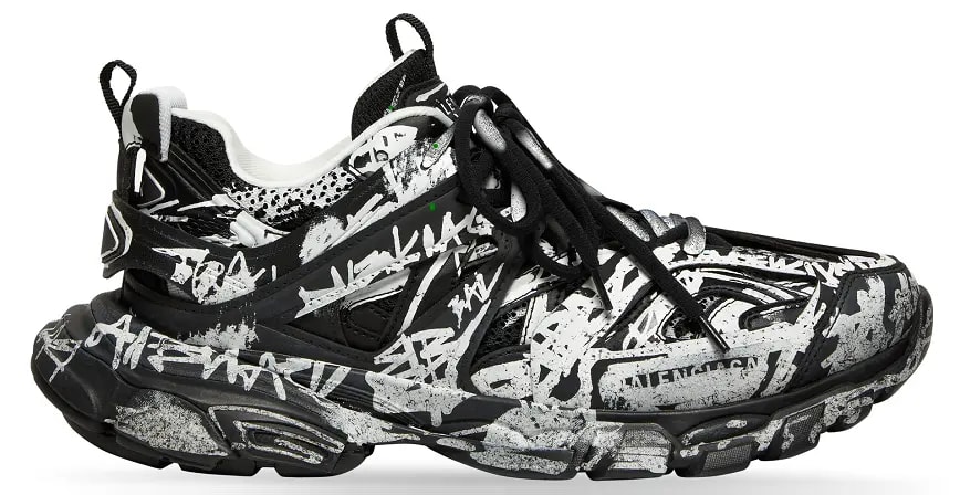 Giày Balenciaga x Adidas Track Graffiti 'Black' 542023-W3RRA-1090 — kich-thuoc: 42 Giày Balenciaga x Adidas Track Graffiti 'Black' 542023-W3RRA-1090 — kich-thuoc: 42