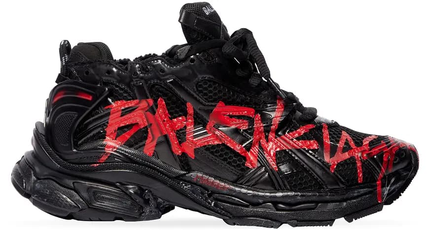 Giày Balenciaga x Adidas Runner Graffiti 'Black' 677403-W3RBQ-1060 Giày Balenciaga x Adidas Runner Graffiti 'Black' 677403-W3RBQ-1060