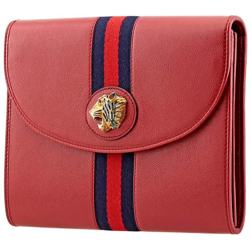Ví Gucci Clutch Web Raja Red 576538 0OLHX 8366 Ví Gucci Clutch Web Raja Red 576538 0OLHX 8366