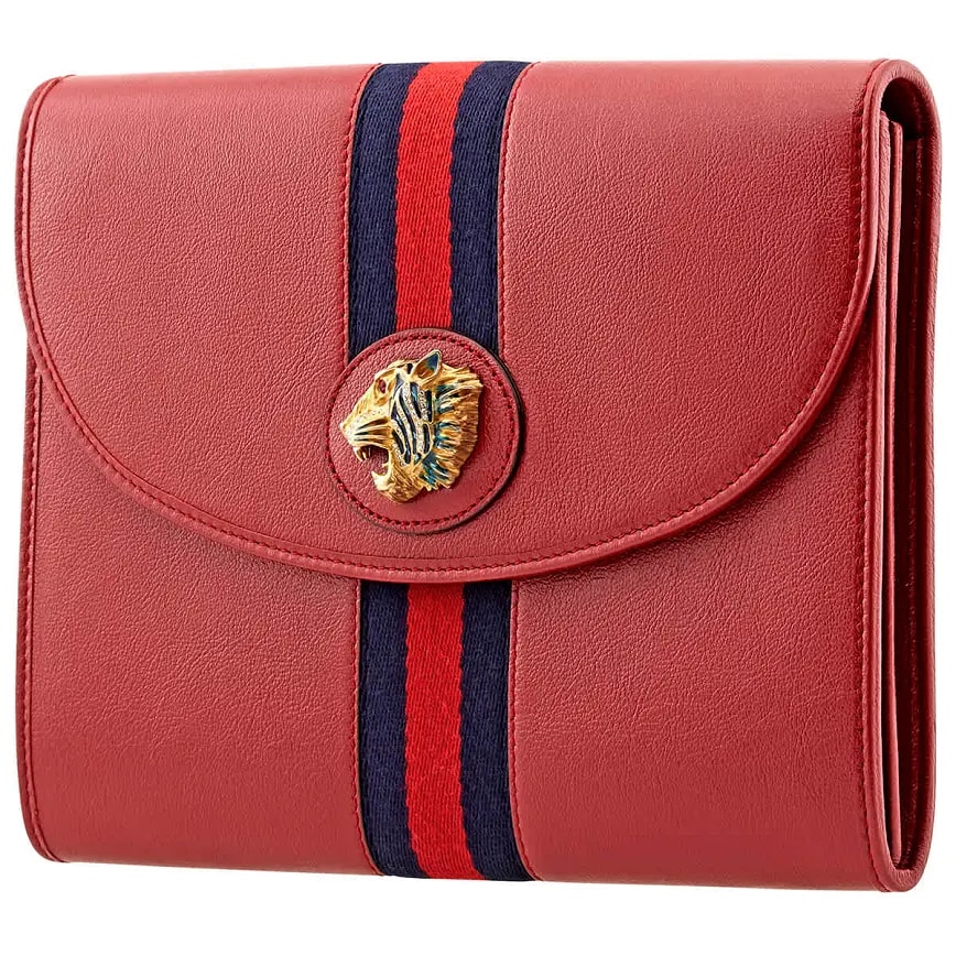 Ví Gucci Clutch Web Raja Red 576538 0OLHX 8366 Ví Gucci Clutch Web Raja Red 576538 0OLHX 8366