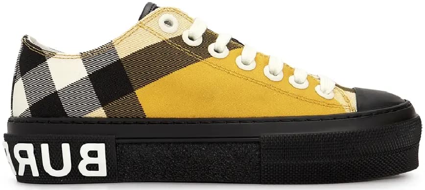 Giày Burberry Check Jack 'Yellow' 8055875 Giày Burberry Check Jack 'Yellow' 8055875