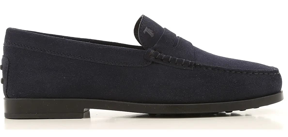 Giày Tod's Suede Penny Loafer 'Dark Blue' XXM17C00010HSEU805 Giày Tod's Suede Penny Loafer 'Dark Blue' XXM17C00010HSEU805