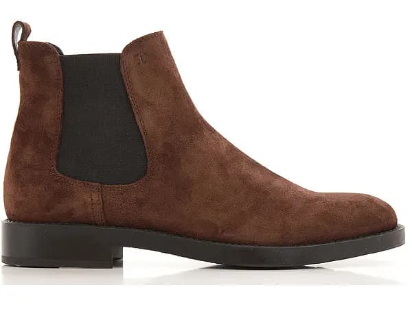 Giày Tod's Stivaletto in Pelle Scamosciata Marrone Donna XXW60C0DD50RE042S611 Giày Tod's Stivaletto in Pelle Scamosciata Marrone Donna XXW60C0DD50RE042S611