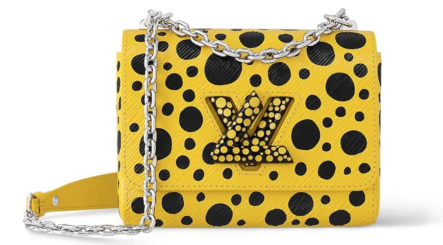 Túi Louis Vuitton x YK Twist PM Bag 'Black Yellow' M21695 Túi Louis Vuitton x YK Twist PM Bag 'Black Yellow' M21695