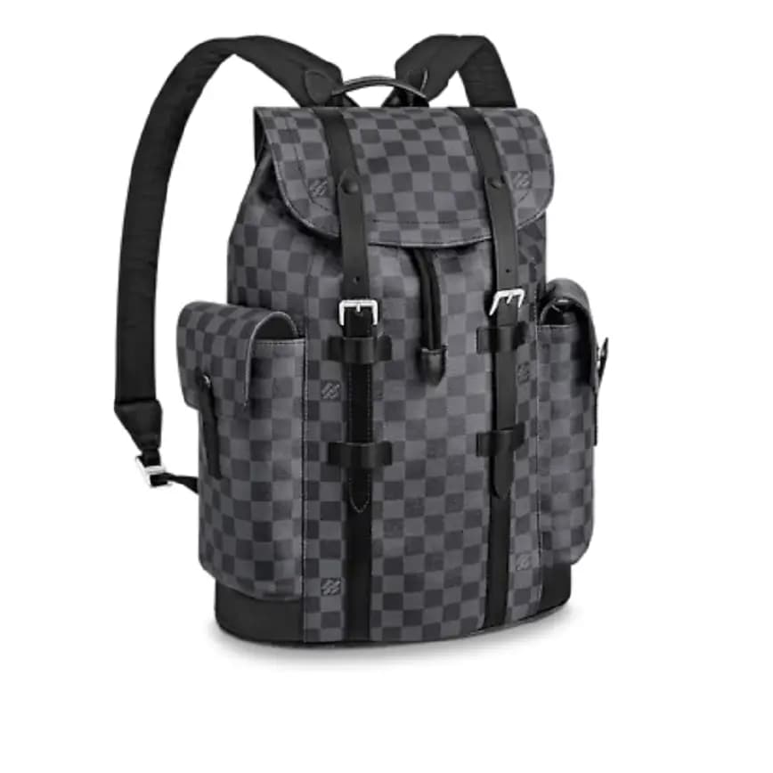 Balo Louis Vuitton Christopher Backpack Damier 'Graphite' N41379 Balo Louis Vuitton Christopher Backpack Damier 'Graphite' N41379