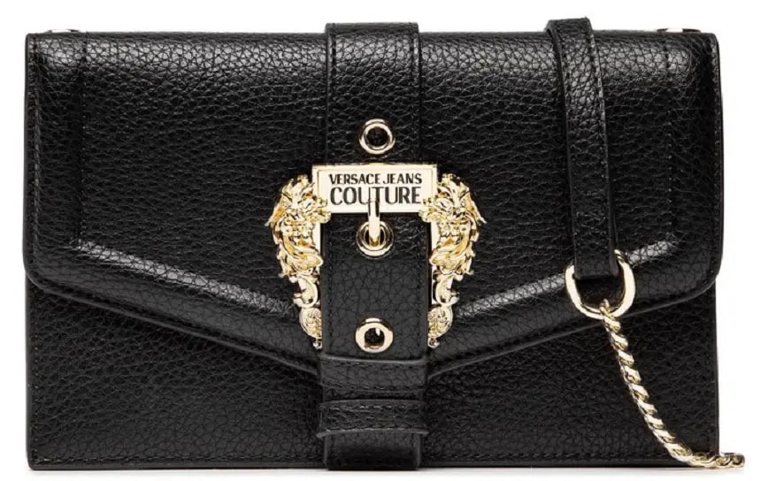 Túi Versace Jeans Couture 'Gold Black' 73VA5PF6-ZS413-899 — kich-thuoc: 20-x-12-x-2-5-cm Túi Versace Jeans Couture 'Gold Black' 73VA5PF6-ZS413-899 — kich-thuoc: 20-x-12-x-2-5-cm