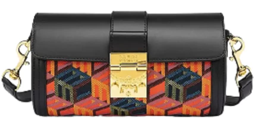 Túi MCM Tracy Crossbody in Cubic Monogram Jacquard MWRCSCK01MT001 Túi MCM Tracy Crossbody in Cubic Monogram Jacquard MWRCSCK01MT001