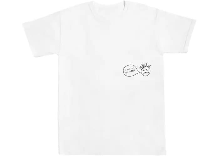 Áo Travis Scott Hot 100% Off T-Shirt White Áo Travis Scott Hot 100% Off T-Shirt White