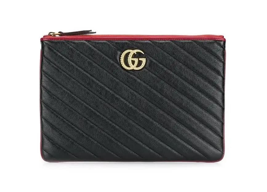 Túi Gucci GG Marmont Quilted Leather Pouch 573814 0OLFX 8277 Túi Gucci GG Marmont Quilted Leather Pouch 573814 0OLFX 8277