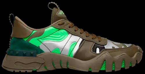 Giày Valentino Rockrunner Camo Plus 'Military Neon Green' TY0S0C88-MHB-34K Giày Valentino Rockrunner Camo Plus 'Military Neon Green' TY0S0C88-MHB-34K