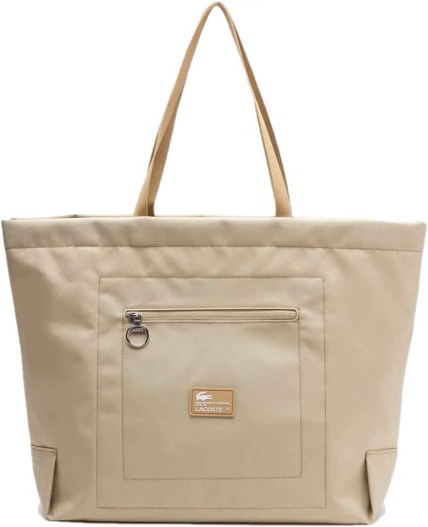 Túi Lacoste Color Matching Logo 'Beige' NU4194W53G-L37 — kich-thuoc: 52-x-37-x-16-cm Túi Lacoste Color Matching Logo 'Beige' NU4194W53G-L37 — kich-thuoc: 52-x-37-x-16-cm