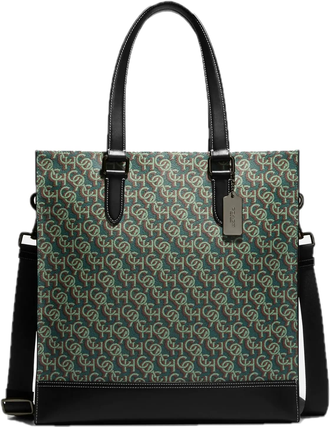 Túi Coach Graham Structured Coach Monogram Print 'Amazon Green' CE749-QBRFT Túi Coach Graham Structured Coach Monogram Print 'Amazon Green' CE749-QBRFT
