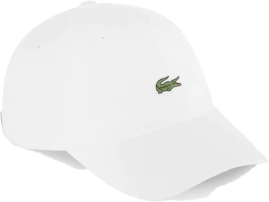 Mũ Lacoste Cotton Twill Basic Baseball 'White' RK209E-53G-001 Mũ Lacoste Cotton Twill Basic Baseball 'White' RK209E-53G-001