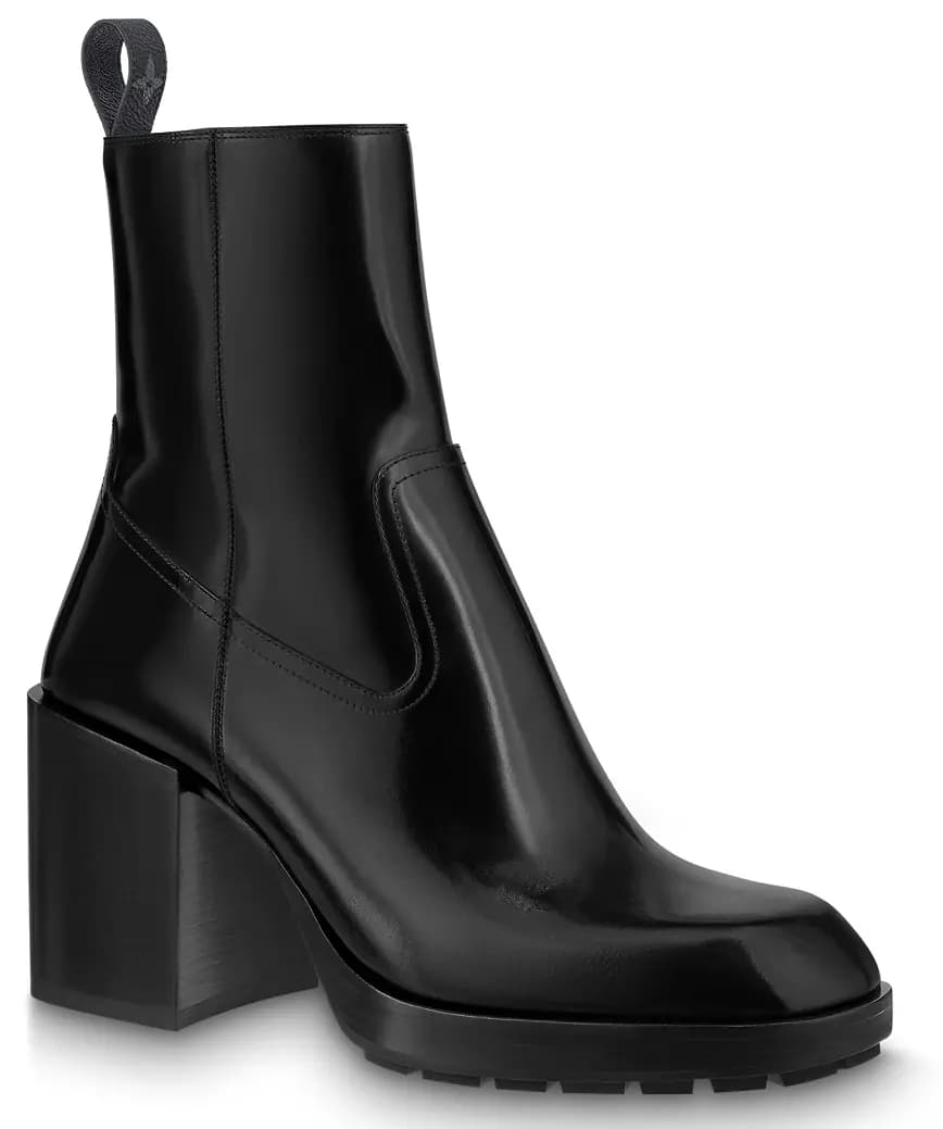 Giày Louis Vuitton LV Midnight Ankle Boots 'Black' 1AAH2H Giày Louis Vuitton LV Midnight Ankle Boots 'Black' 1AAH2H