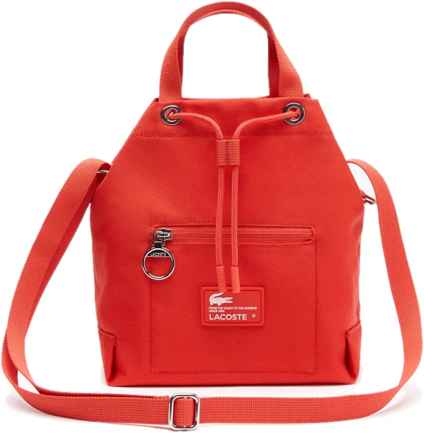 Túi Lacoste Eco Bucket 'Red' NF4196W53G-L35 — kich-thuoc: 19-x-24-x-9-cm Túi Lacoste Eco Bucket 'Red' NF4196W53G-L35 — kich-thuoc: 19-x-24-x-9-cm