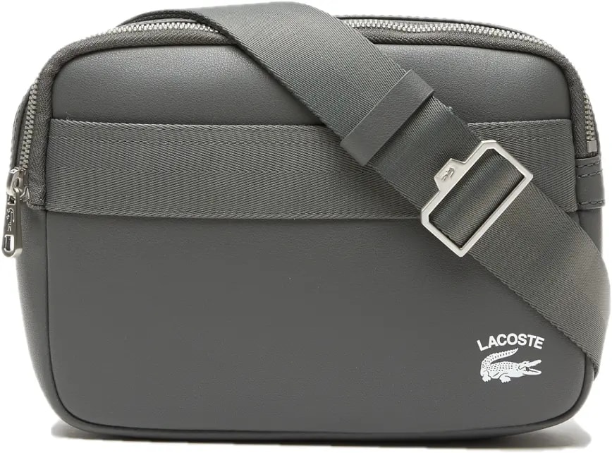 Túi Lacoste Practice Reporter 'Gray' NH4018P52N-J37 — kich-thuoc: 22-5-x-17-x-6-cm Túi Lacoste Practice Reporter 'Gray' NH4018P52N-J37 — kich-thuoc: 22-5-x-17-x-6-cm