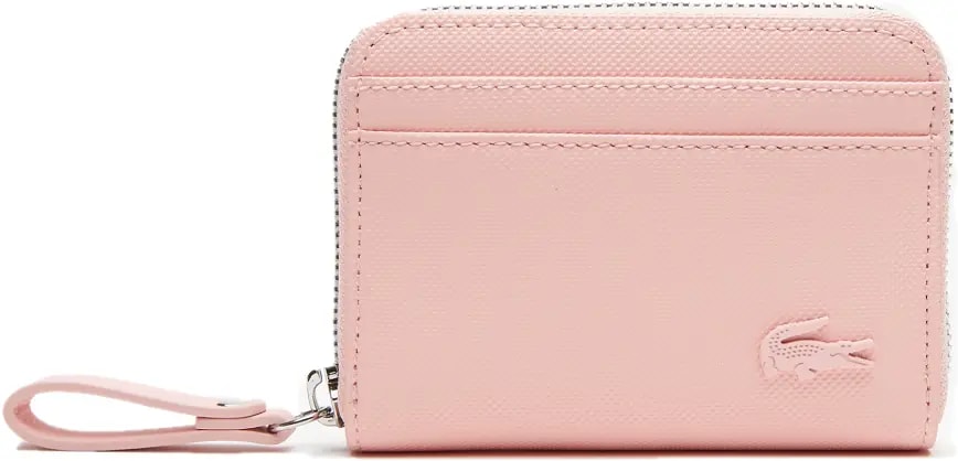 Túi Lacoste Small Zipper Bifold 'Pink' NF4168D53G-L38 — kich-thuoc: 11-5-x-9-x-2-3-cm Túi Lacoste Small Zipper Bifold 'Pink' NF4168D53G-L38 — kich-thuoc: 11-5-x-9-x-2-3-cm