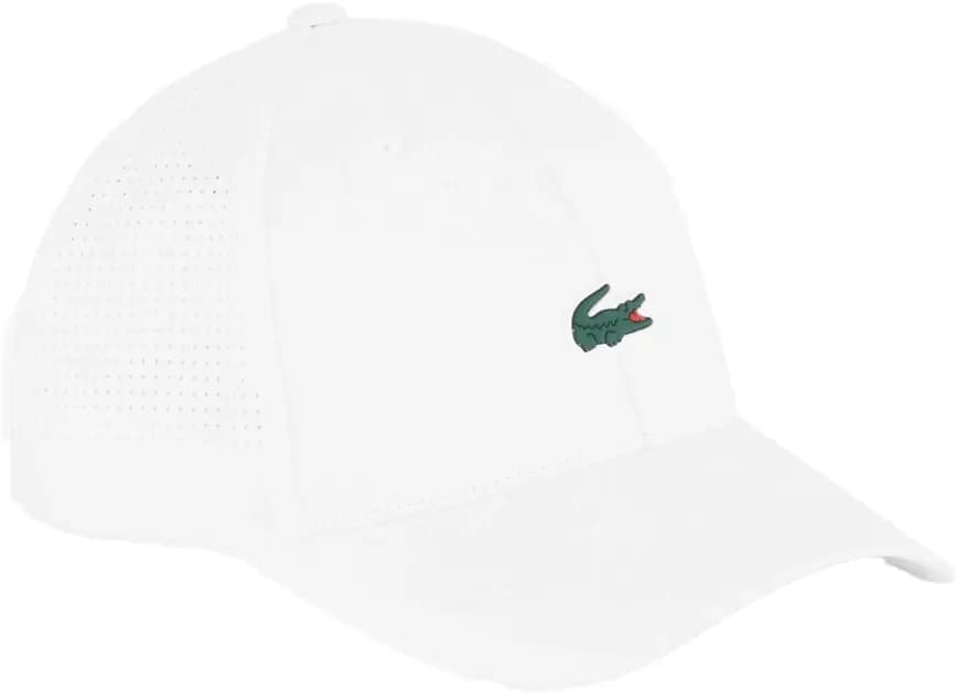 Mũ Lacoste Golf Perforated Fabric 'White' RK242E-53G-70V Mũ Lacoste Golf Perforated Fabric 'White' RK242E-53G-70V
