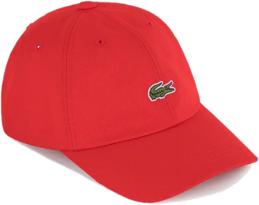 Mũ Lacoste Cotton Twill Basic Baseball 'Red' RK209E-53G-S5H Mũ Lacoste Cotton Twill Basic Baseball 'Red' RK209E-53G-S5H