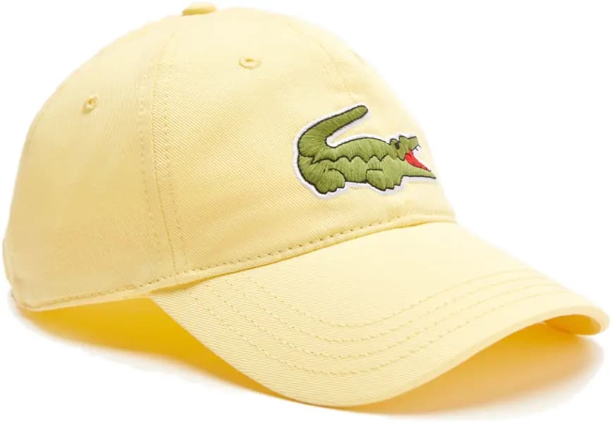 Mũ Lacoste Organic Cotton Twill 'Yellow' RK9871-53G-107 Mũ Lacoste Organic Cotton Twill 'Yellow' RK9871-53G-107