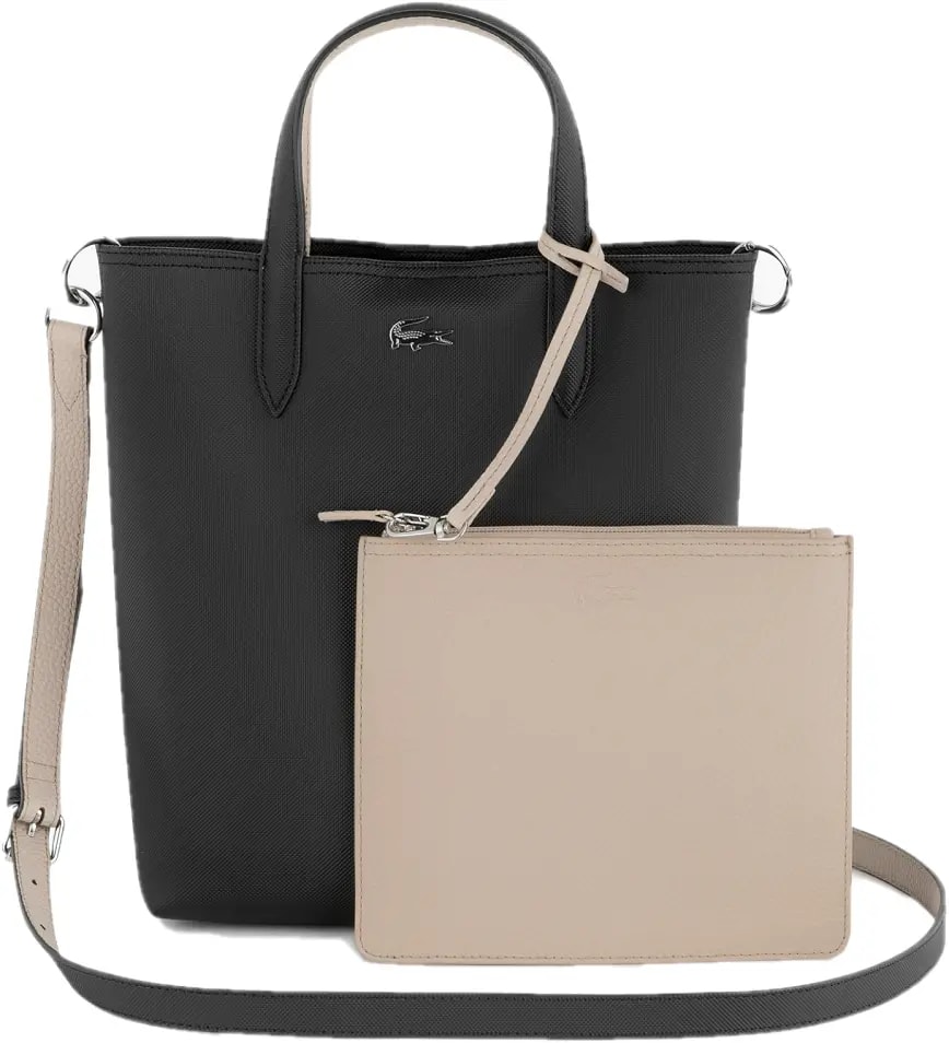 Túi Lacoste Anna Vertical Cross Tote 'Black' NF3865A52G-A91 — kich-thuoc: 22-x-29-x-10-cm Túi Lacoste Anna Vertical Cross Tote 'Black' NF3865A52G-A91 — kich-thuoc: 22-x-29-x-10-cm