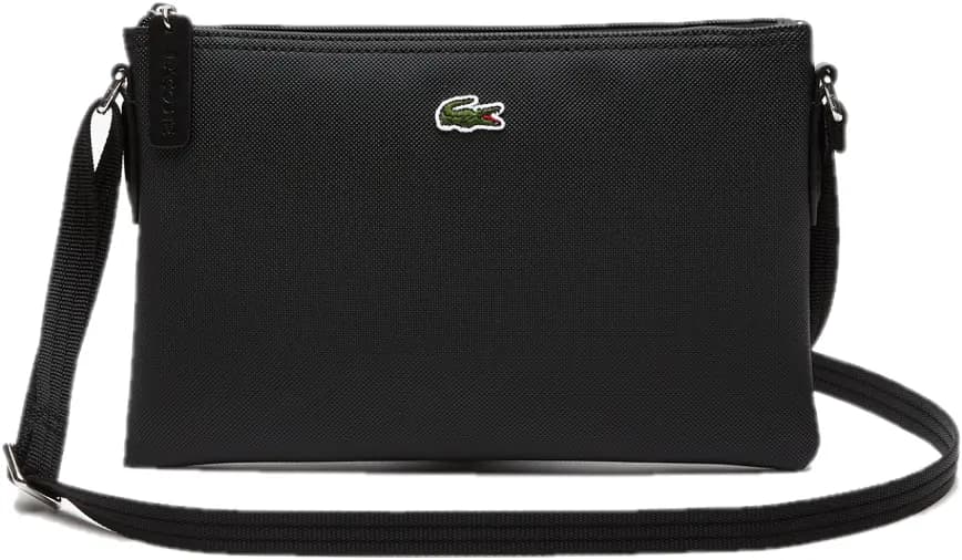 Túi Lacoste L.12.12 Flat Handbag Strap 'Black' NF1887P53G-000 Túi Lacoste L.12.12 Flat Handbag Strap 'Black' NF1887P53G-000