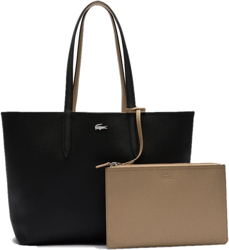 Túi Lacoste Anna Reversible Two Tone Tote 'Black' NF2142A53G-A91 — kich-thuoc: 35-x-30-x-14-cm Túi Lacoste Anna Reversible Two Tone Tote 'Black' NF2142A53G-A91 — kich-thuoc: 35-x-30-x-14-cm