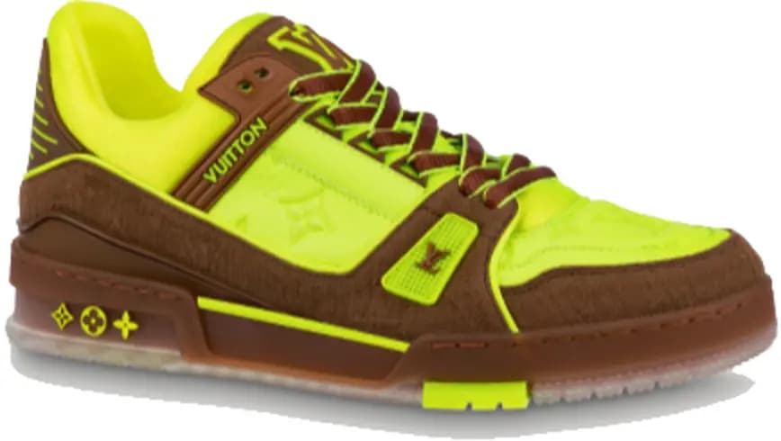 Giày Louis Vuitton Trainer 'Neon Brown' 1A8Z6I Giày Louis Vuitton Trainer 'Neon Brown' 1A8Z6I