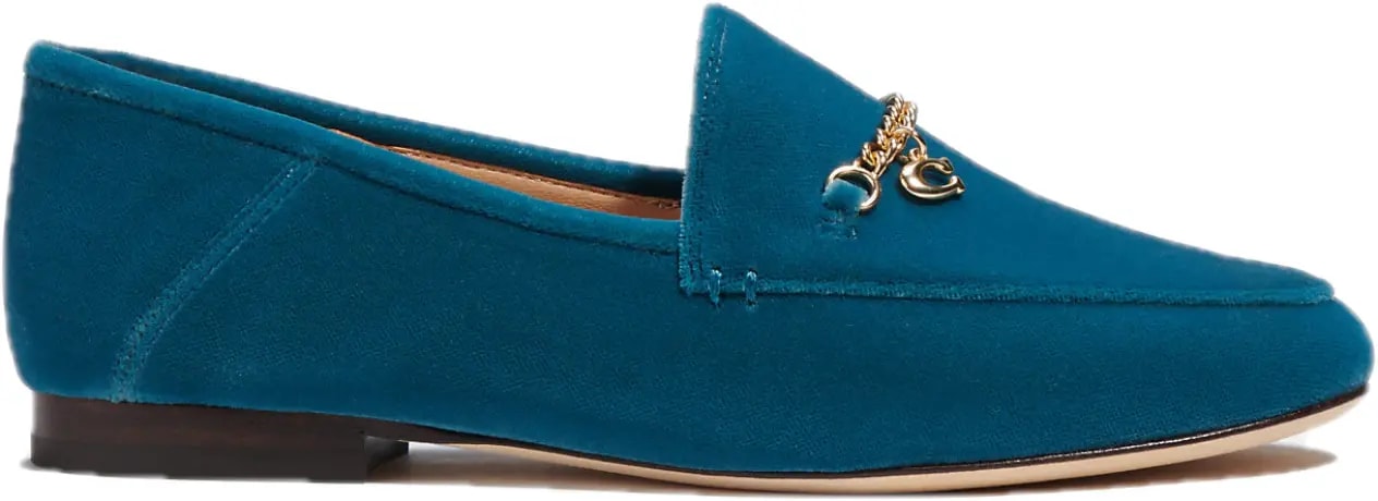Giày Coach Hanna Loafer 'Deep Turquoise' CC635-MVT — kich-thuoc: 37 Giày Coach Hanna Loafer 'Deep Turquoise' CC635-MVT — kich-thuoc: 37