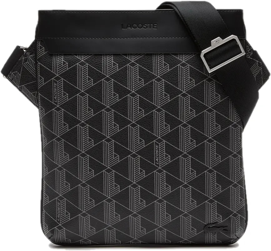 Túi Lacoste The Blend Monogram 'Black' NH4260L53G-H45 — kich-thuoc: 24-x-2-5-x-28-cm Túi Lacoste The Blend Monogram 'Black' NH4260L53G-H45 — kich-thuoc: 24-x-2-5-x-28-cm