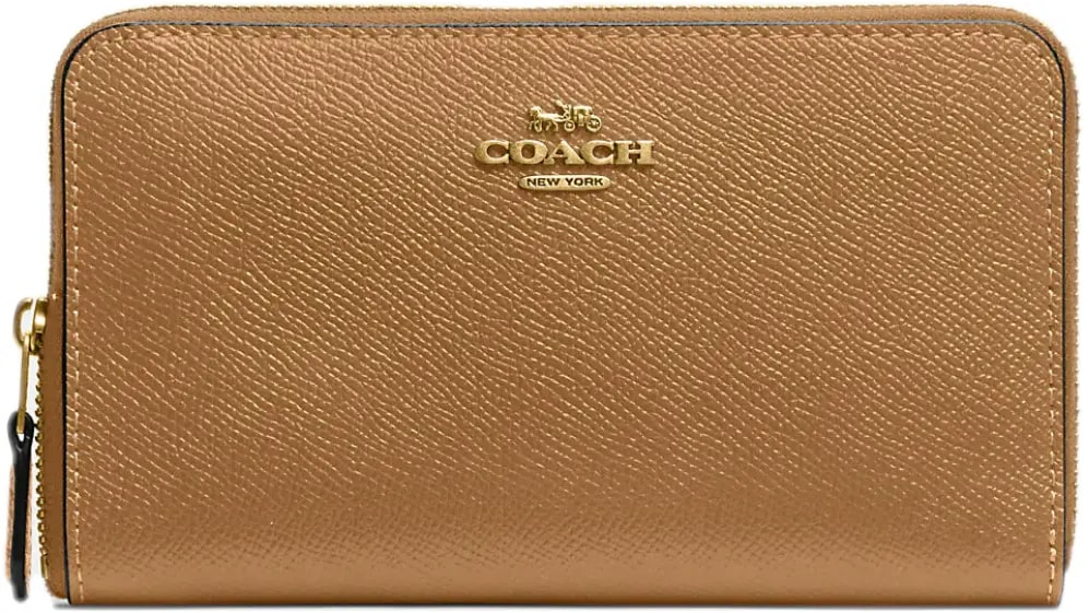 Ví Coach Medium Zip Around 'Light Camel' 58584-B4LCA — kich-thuoc: 16-5-x-9-5-x-2-cm Ví Coach Medium Zip Around 'Light Camel' 58584-B4LCA — kich-thuoc: 16-5-x-9-5-x-2-cm