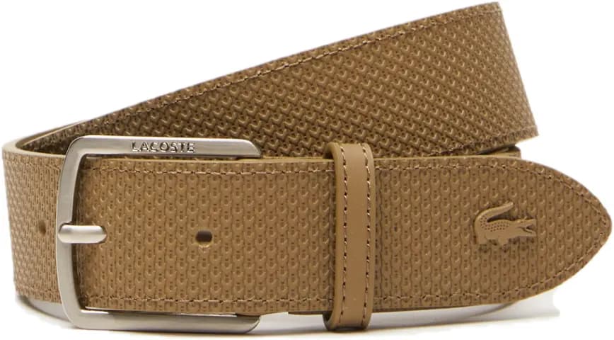 Thắt Lưng Lacoste Engraved Buckle Textured 'Beige' RC4005M53G-L32 Thắt Lưng Lacoste Engraved Buckle Textured 'Beige' RC4005M53G-L32