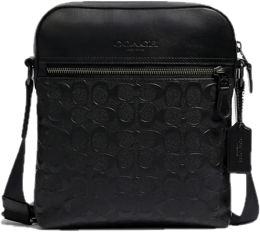 Túi Coach Houston Flight Bag In Signature Leather 'Black' 4009-QB Túi Coach Houston Flight Bag In Signature Leather 'Black' 4009-QB