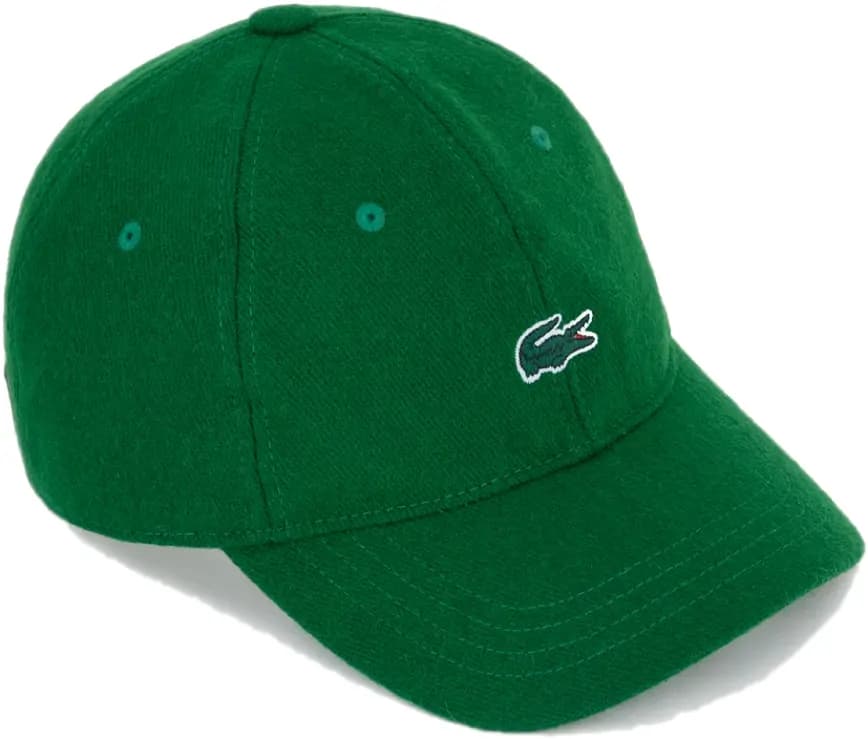Mũ Lacoste Wool Mix Flannel Baseball 'Green' RK213E-52N-132 Mũ Lacoste Wool Mix Flannel Baseball 'Green' RK213E-52N-132