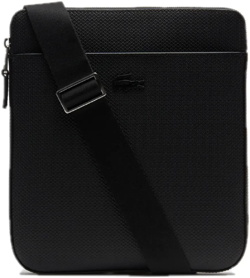 Túi Lacoste Shantaco Matte Pique Leather Flat Bag 'Black' NH2815C53G-000 — kich-thuoc: lien-he-order Túi Lacoste Shantaco Matte Pique Leather Flat Bag 'Black' NH2815C53G-000 — kich-thuoc: lien-he-order