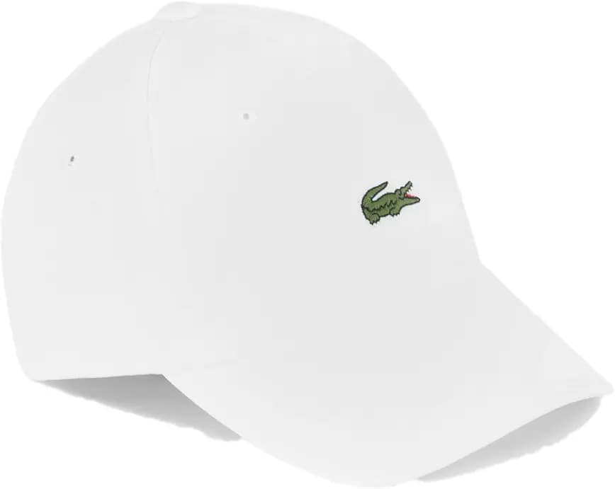 Mũ Lacoste Cotton Twill Basic Baseball 'White' RK209E-52N-001 Mũ Lacoste Cotton Twill Basic Baseball 'White' RK209E-52N-001