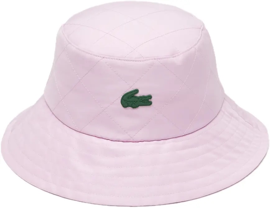 Mũ Lacoste Quilted Nylon Bucket 'Pink' RK1783-52N-Z4H — kich-thuoc: 1-size Mũ Lacoste Quilted Nylon Bucket 'Pink' RK1783-52N-Z4H — kich-thuoc: 1-size