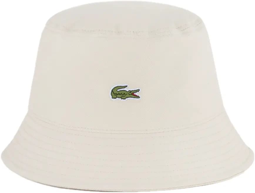 Mũ Lacoste Bucket Hat Cotton Material 'Beige' RK217E-53G-KU4 Mũ Lacoste Bucket Hat Cotton Material 'Beige' RK217E-53G-KU4