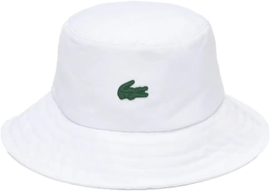 Mũ Lacoste Quilted Nylon Bucket 'White' RK1783-52N-001 Mũ Lacoste Quilted Nylon Bucket 'White' RK1783-52N-001