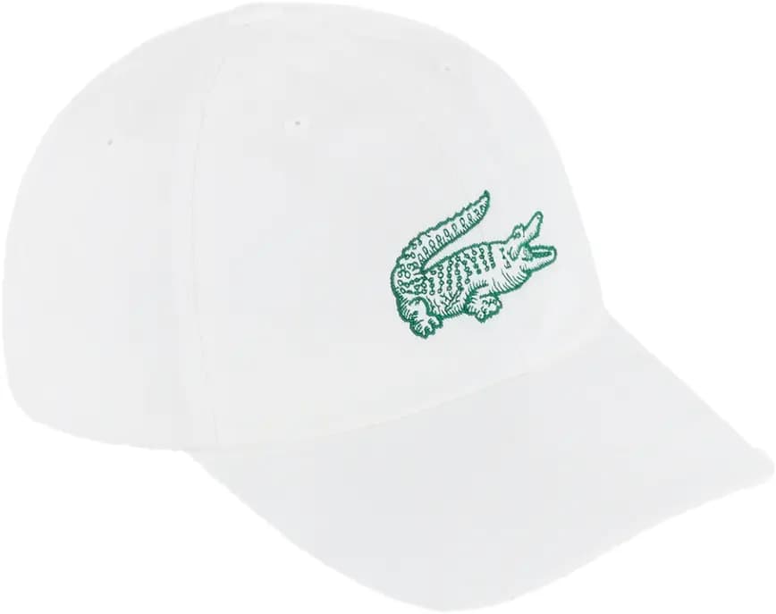 Mũ Lacoste Cotton Twill Basic Baseball 'White' RK210E-53G-70V Mũ Lacoste Cotton Twill Basic Baseball 'White' RK210E-53G-70V