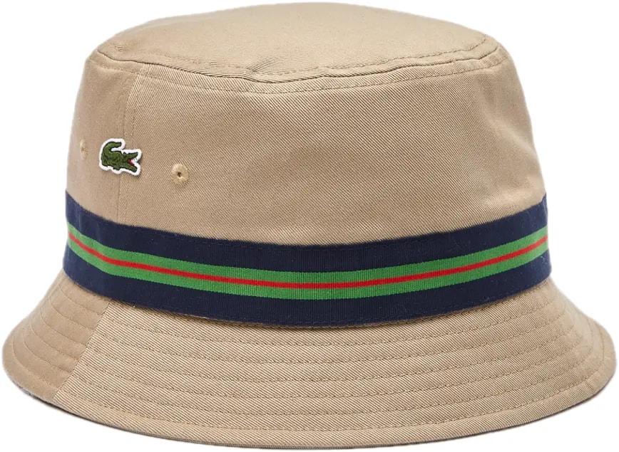 Mũ Lacoste Organic Cotton Stripe Band 'Beige' RK6864-53G-CB8 — kich-thuoc: 1-size Mũ Lacoste Organic Cotton Stripe Band 'Beige' RK6864-53G-CB8 — kich-thuoc: 1-size