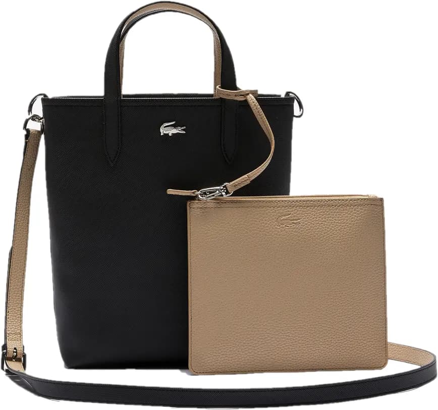 Túi Lacoste Anna Reversible Vertical Signature Tote 'Black' NF3865A53G-A91 Túi Lacoste Anna Reversible Vertical Signature Tote 'Black' NF3865A53G-A91