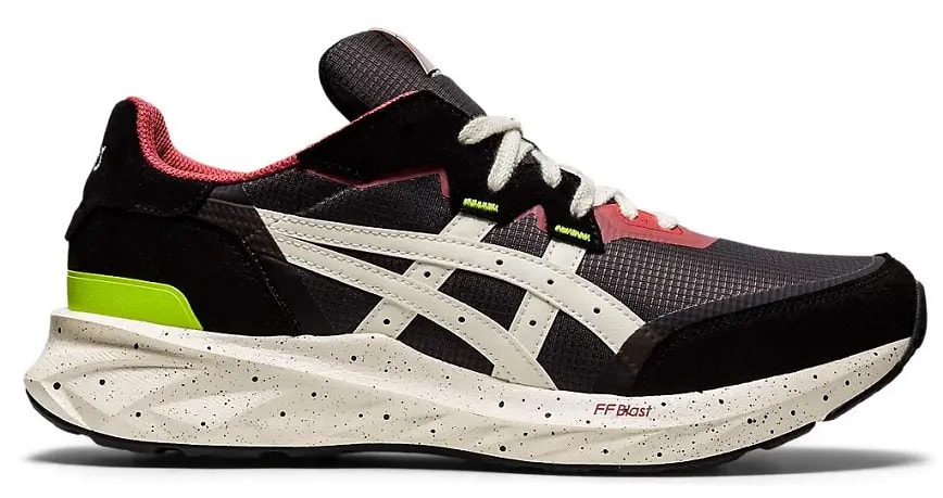 Giày Asics Tarther Blast Black White Green 1201A066-021 — kich-thuoc: 41-5 Giày Asics Tarther Blast Black White Green 1201A066-021 — kich-thuoc: 41-5