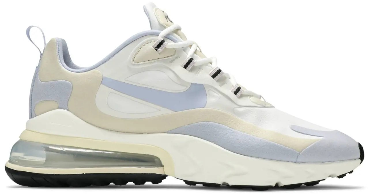 Giày Nike Wmns Air Max 270 React 'White Fossil' CT1287-100 — kich-thuoc: 36 Giày Nike Wmns Air Max 270 React 'White Fossil' CT1287-100 — kich-thuoc: 36