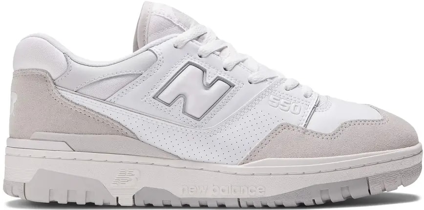 Giày New Balance 550 'White Grey' BB550NCB — kich-thuoc: 40 Giày New Balance 550 'White Grey' BB550NCB — kich-thuoc: 40