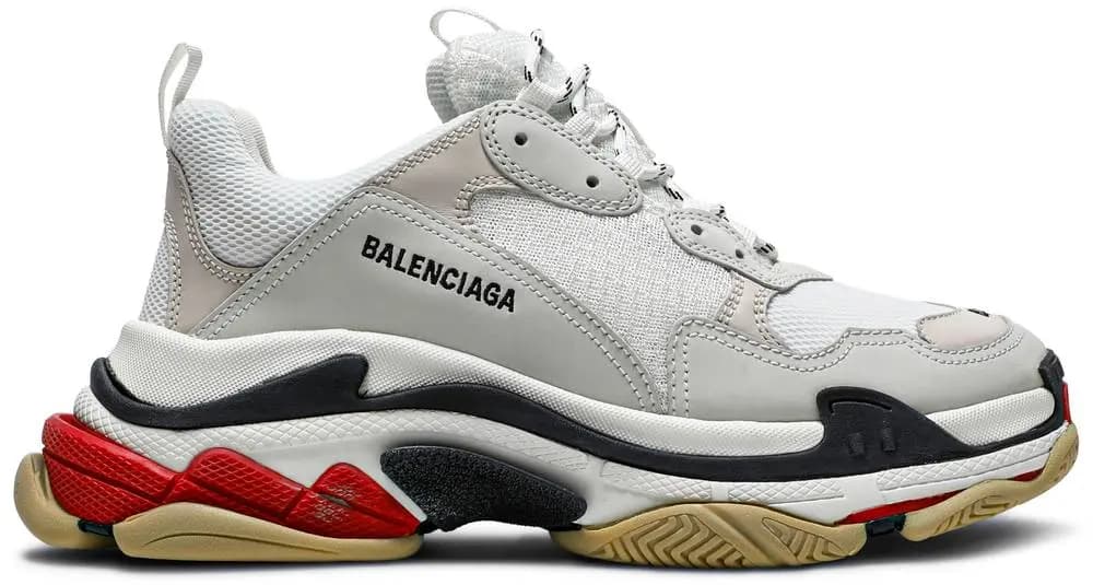 Giày Balenciaga Triple S Sneaker 'White Black Red' 533882-W09E1-9000 Giày Balenciaga Triple S Sneaker 'White Black Red' 533882-W09E1-9000