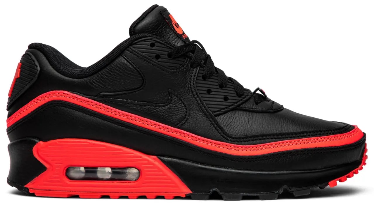 Giày Nike Undefeated x Air Max 90 'Black Solar Red' CJ7197-003 — kich-thuoc: 36 Giày Nike Undefeated x Air Max 90 'Black Solar Red' CJ7197-003 — kich-thuoc: 36