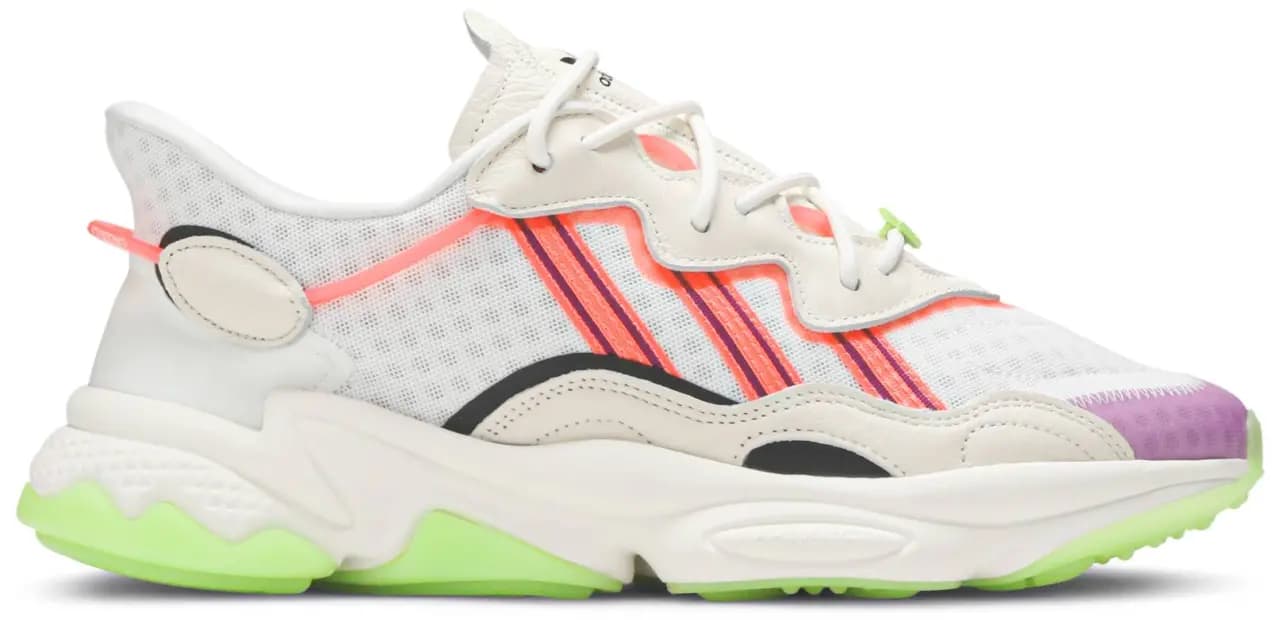 Giày Adidas Ozweego 'Signal Green Purple' FX3814 Giày Adidas Ozweego 'Signal Green Purple' FX3814